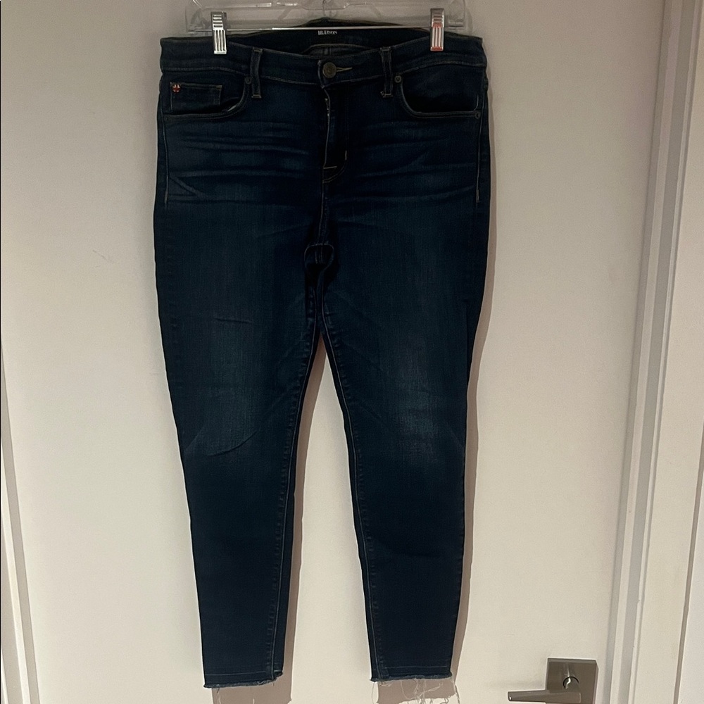 Hudson Jeans Women's Deep Indigo Skinny Jeans - Picture 2 of 13